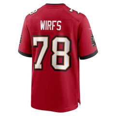 NFL Tristan Wirfs Tampa Bay Buccaneers Game Jersey - Red
