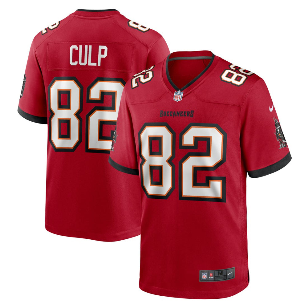 NFL Devin Culp Tampa Bay Buccaneers Game Jersey - Red