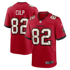 NFL Devin Culp Tampa Bay Buccaneers Game Jersey - Red