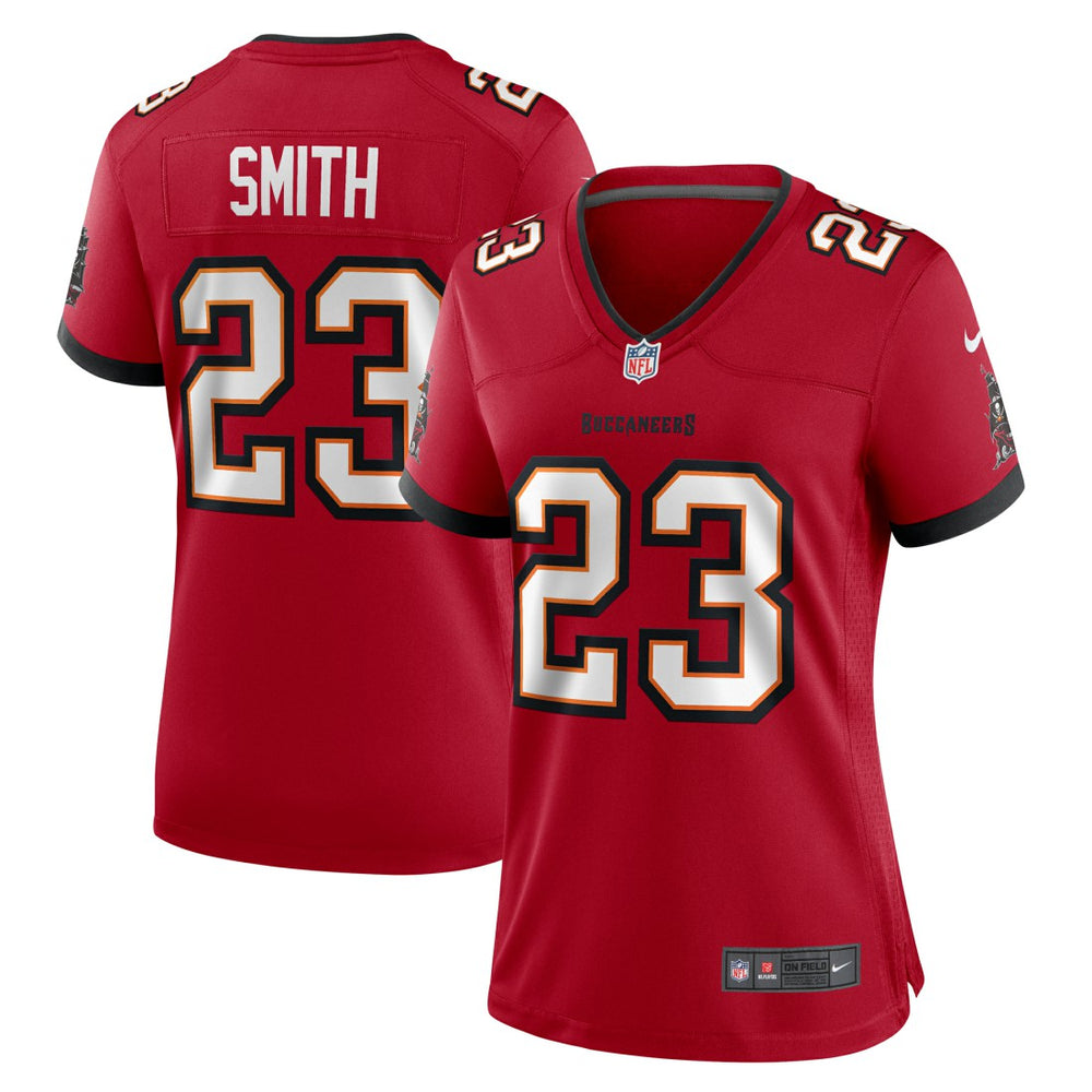 NFL Tykee Smith Tampa Bay Buccaneers Women's Team Game Jersey - Red