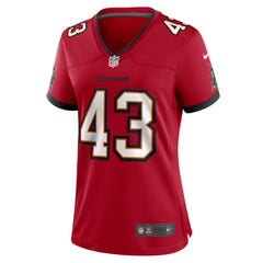 NFL Chris Braswell Tampa Bay Buccaneers Women's Team Game Jersey - Red
