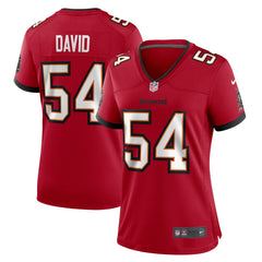 NFL Lavonte David Tampa Bay Buccaneers Women's Team Game Jersey - Red