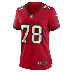 NFL Tristan Wirfs Tampa Bay Buccaneers Women's Team Game Jersey - Red