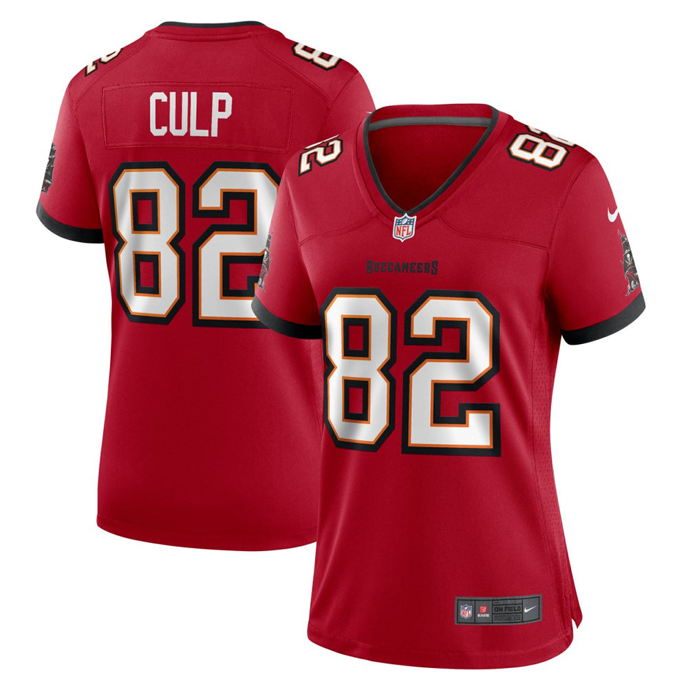NFL Devin Culp Tampa Bay Buccaneers Women's Team Game Jersey - Red