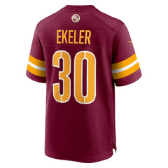 NFL Austin Ekeler Washington Commanders Game Jersey - Burgundy