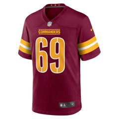 NFL Tyler Ott Washington Commanders Game Jersey - Burgundy