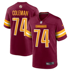 NFL Brandon Coleman Washington Commanders Game Jersey - Burgundy