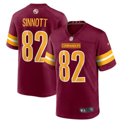 NFL Ben Sinnott Washington Commanders Game Jersey - Burgundy