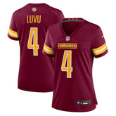 NFL Frankie Luvu Washington Commanders Women's Team Game Jersey - Burgundy