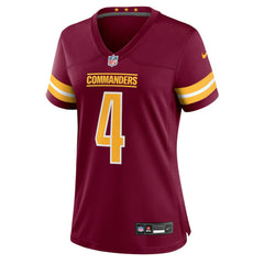 NFL Frankie Luvu Washington Commanders Women's Team Game Jersey - Burgundy