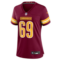 NFL Tyler Ott Washington Commanders Women's Team Game Jersey - Burgundy