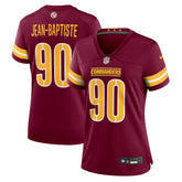 NFL Javontae Jean-Baptiste Washington Commanders Women's Team Game Jersey - Burgundy