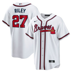MLB Austin Riley Atlanta Braves Nike Home Replica Player Jersey - White