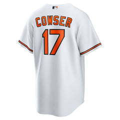 MLB Colton Cowser Baltimore Orioles Nike Home Replica Jersey - White