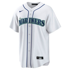 MLB Cal Raleigh Seattle Mariners Nike Home Replica Player Jersey - White