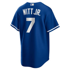 MLB Bobby Witt Jr. Kansas City Royals Nike Alternate 2 Replica Jersey - Rush Blue