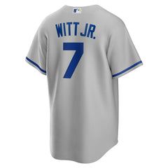 MLB Bobby Witt Jr. Kansas City Royals Nike Road Replica Jersey - Gray