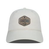 NHL Ottawa Senators Men's Levelwear Faux Leather Patch Unstructured Adjustable Hat - Cream