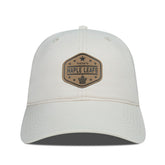 NHL Toronto Maple Leafs Men's Levelwear Faux Leather Patch Unstructured Adjustable Hat - Cream
