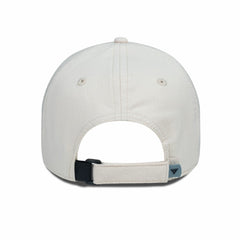 NHL Carolina Hurricanes Men's Levelwear Faux Leather Patch Unstructured Adjustable Hat - Cream