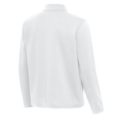 Indianapolis Colts Antigua Twist Quarter-Zip Pullover Jacket White