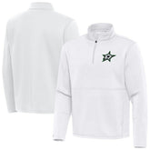 NHL Dallas Stars Antigua Twist Quarter-Zip Pullover Jacket - White