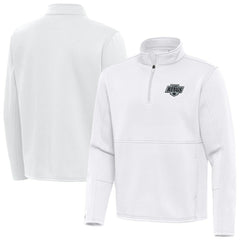 NHL Los Angeles Kings Antigua Twist Quarter-Zip Pullover Jacket - White