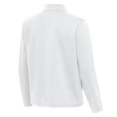 NHL Toronto Maple Leafs Antigua Twist Quarter-Zip Pullover Jacket - White