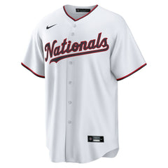 MLB James Wood Washington Nationals Nike Home Replica Jersey - White