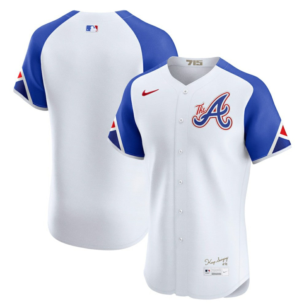 MLB Atlanta Braves Nike City Connect Elite Jersey - White