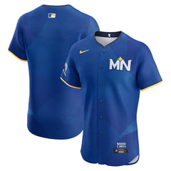 MLB Minnesota Twins Nike City Connect Elite Jersey - Royal