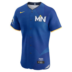 MLB Minnesota Twins Nike City Connect Elite Jersey - Royal