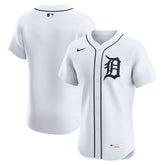 MLB Detroit Tigers Nike Home Elite Jersey - White