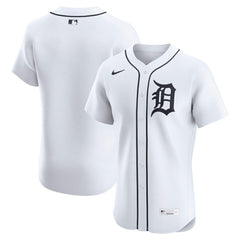 MLB Detroit Tigers Nike Home Elite Jersey - White