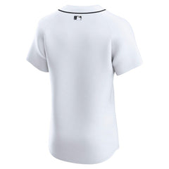 MLB Detroit Tigers Nike Home Elite Jersey - White