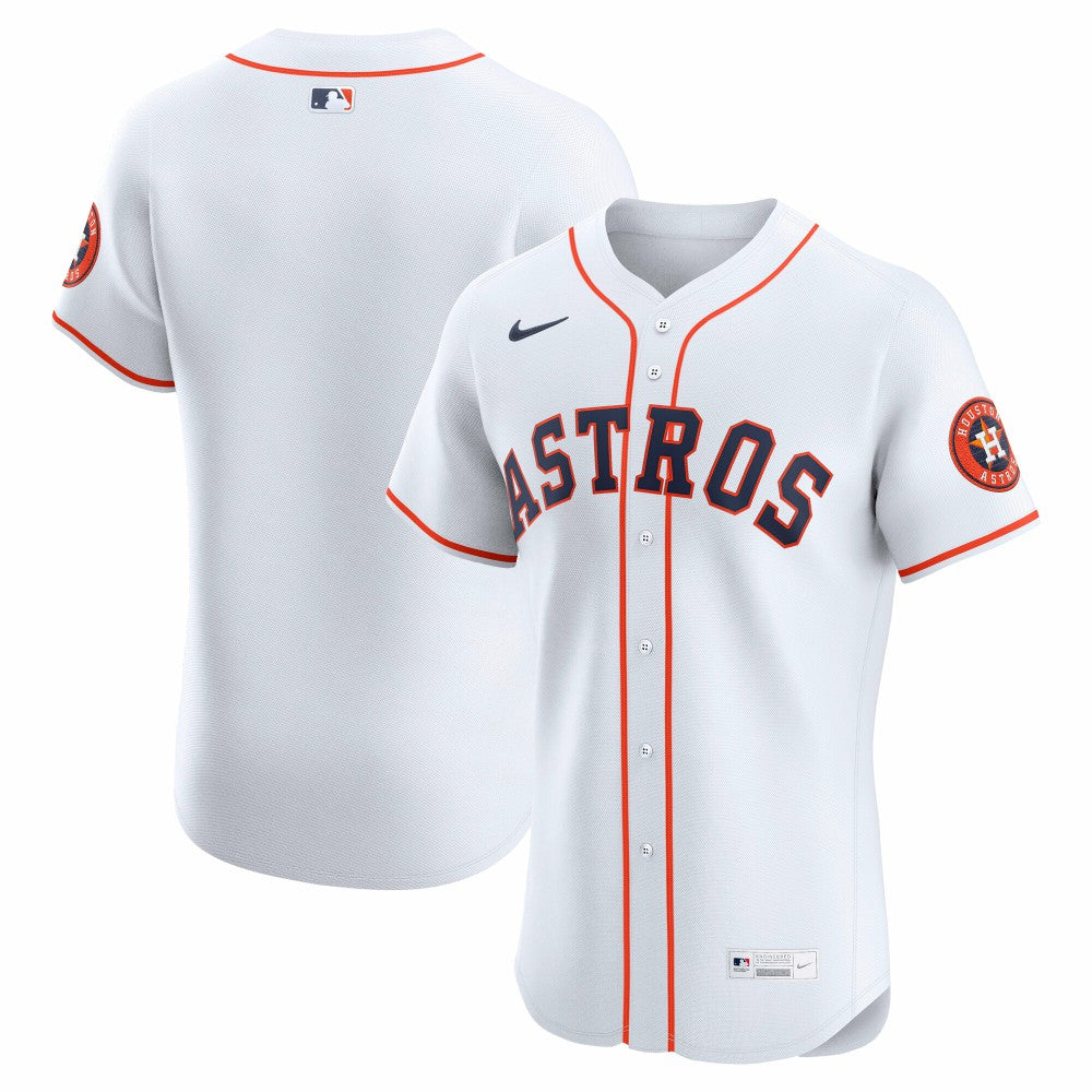 MLB Houston Astros Nike Home Elite Jersey - White