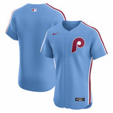 MLB Philadelphia Phillies Nike Alternate Elite Jersey - Light Blue