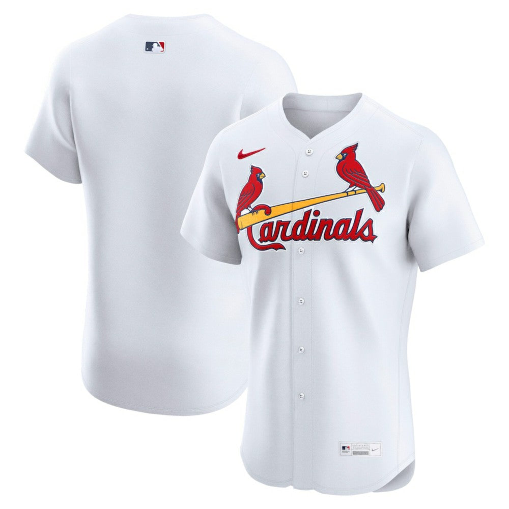 MLB St. Louis Cardinals Nike Home Elite Jersey - White