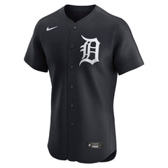 MLB Detroit Tigers Nike Alternate 2 Elite Jersey - Navy