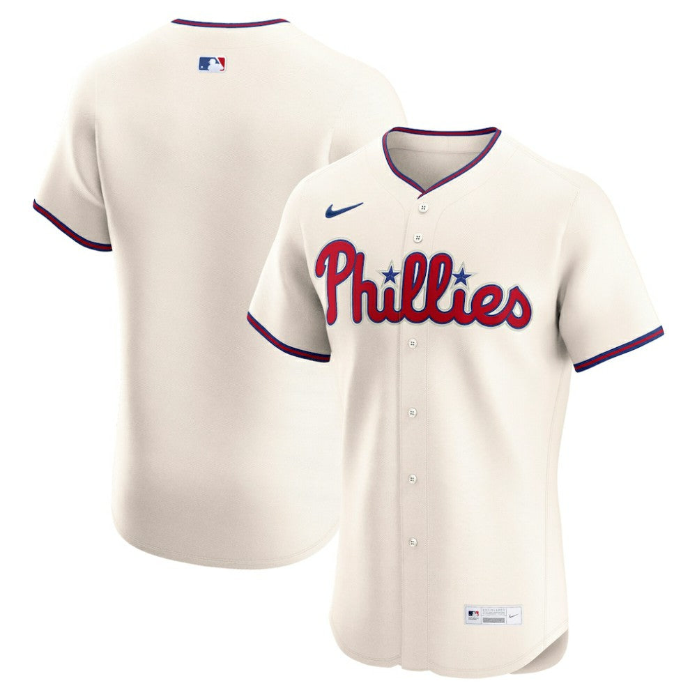 MLB Philadelphia Phillies Nike Alternate 2 Elite Jersey - Cream