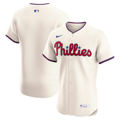 MLB Philadelphia Phillies Nike Alternate 2 Elite Jersey - Cream