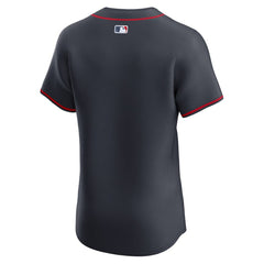 MLB Atlanta Braves Nike Alternate Elite Jersey - Navy