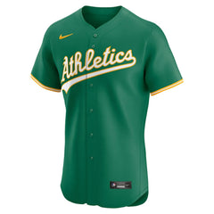 MLB Athletics Nike Alternate Elite Jersey - Kelly Green