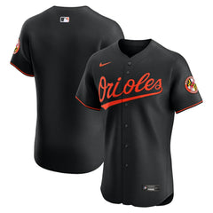MLB Baltimore Orioles Nike Alternate Elite Jersey - Black