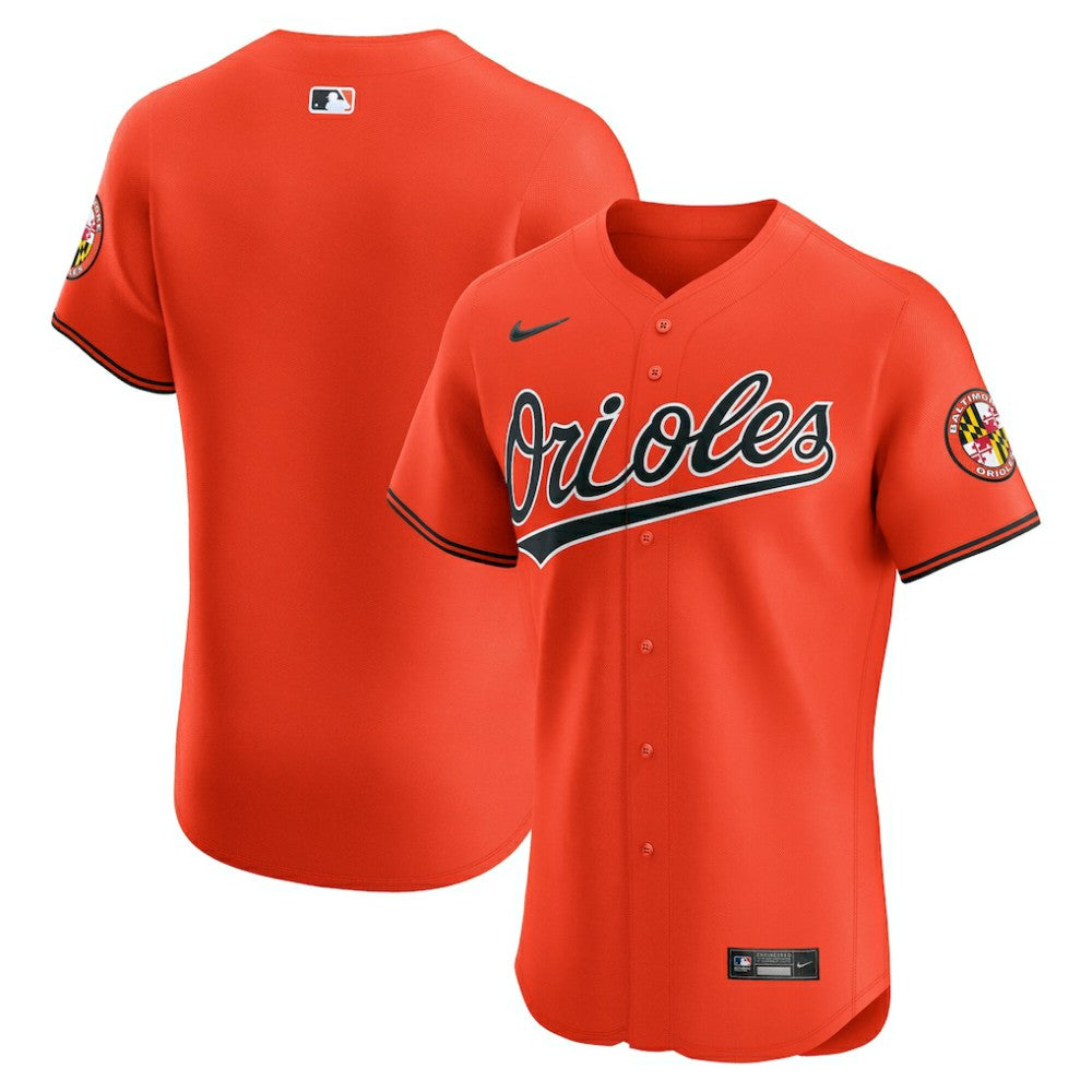 MLB Baltimore Orioles Nike Alternate 2 Elite Jersey - Orange