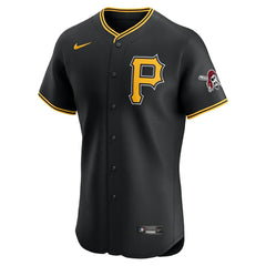 MLB Pittsburgh Pirates Nike Alternate Elite Jersey - Black