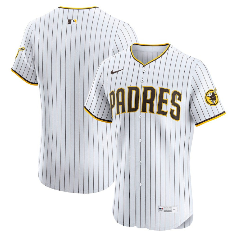 MLB San Diego Padres Nike Home Elite Jersey - White