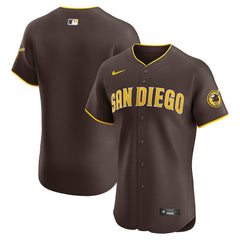 MLB San Diego Padres Nike Alternate Elite Jersey - Brown