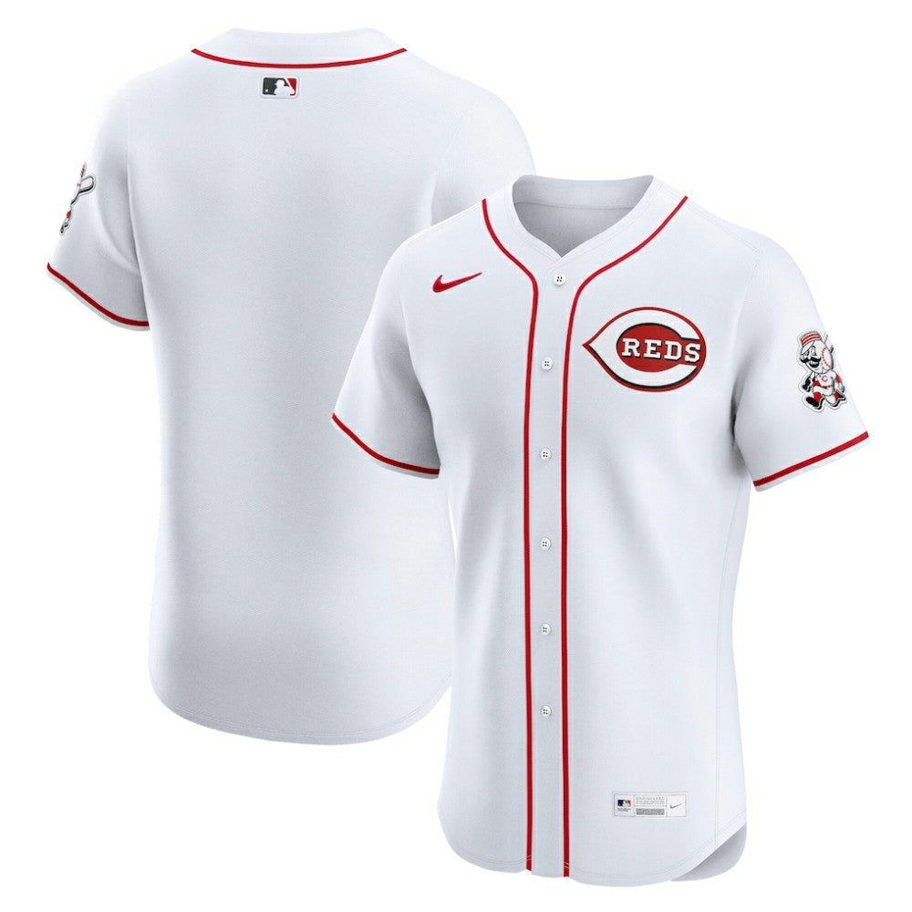 MLB Cincinnati Reds Nike Home Elite Jersey - White