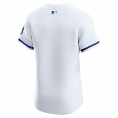 MLB Kansas City Royals Nike Home Elite Jersey - White